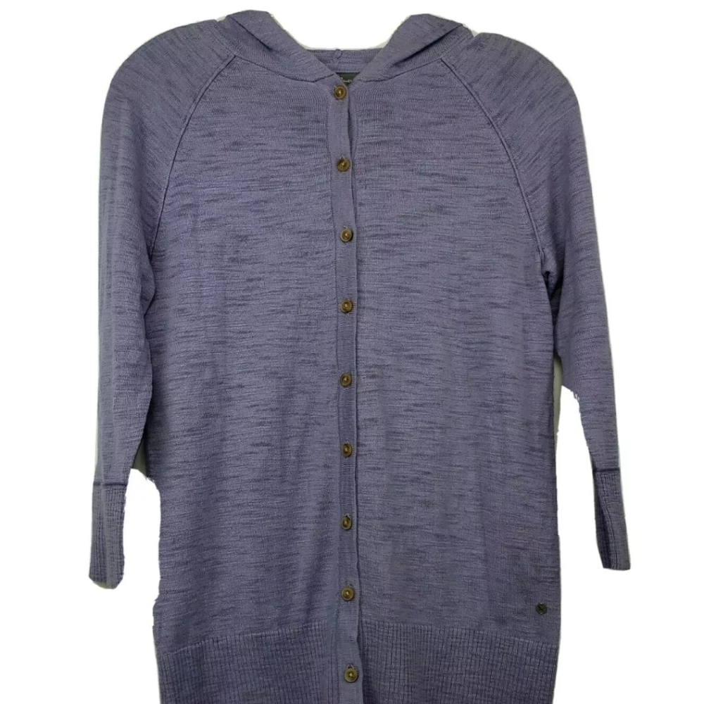 Eddie Bauer 3/4 Sleeve Bitton Up Cardigan